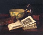 Hirst, Claude Raguet Poem,The Pleasures of Memory oil painting artist